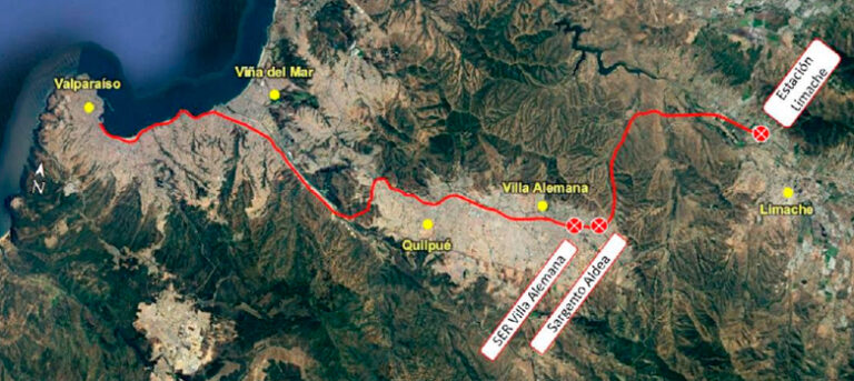 Award of the Study of Conceptual and Basic Engineering Standardization of Sargento Aldea, Limache Station and SER Villa Aleman Enclosures